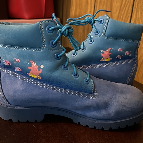 SpongeBob Timberland boots - Picture 3 of 7